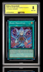 💎 Rahu Dracotail JUSH-EN009 Justice Hunters 1st Edition~ MBA GRADE 8~POP 1!💨