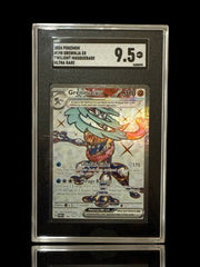 ‼️Greninja ex 198/167 Sv06: Twilight Masquerade Holo~GRADE 9.5! SHIPS SAME DAY💨