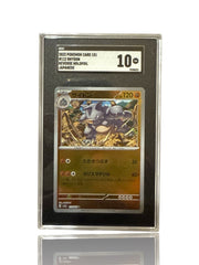 ‼️Pokemon Rhydon PokeBall 112/165: Pokemon Card 151 Holo Japanese GRADE 10!💨