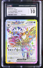 ‼️POKEMON Hydreigon ex 223/191: Surging Sparks GRADE 10! FAST SHIP~SHOOT OFFER💨