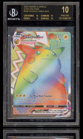 💎Pikachu VMAX Secret #188 Vivid Voltage BGS 10 PRISTINE BLACK LABEL~FAST SHIP💨