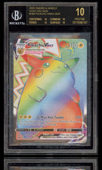 💎Pikachu VMAX Secret #188 Vivid Voltage BGS 10 PRISTINE BLACK LABEL~FAST SHIP💨