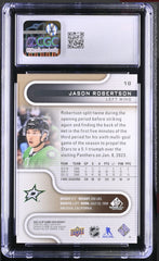 ‼️2022-23 SP Game Used #18 Jason Robertson Gold GRADE 10~POP 1! FAST SHIPPING💨