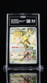 ‼️Lillie's Ribombee 164/159: Journey Together Holo TAG GRADE 8.5! SHOOT OFFER!💨