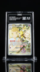 ‼️Lillie's Ribombee 164/159: Journey Together Holo TAG GRADE 8.5! SHOOT OFFER!💨