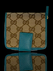 🌀 RARE NEW W/ TAGS GUCCI~Coin Purse Sky Blue~ FAST SHIP SHOOT OFFER💨