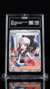 ‼️ Hilda 164/086 Pokemon White Flare Holo~ TAG GRADE 10~ LOW POP!💨