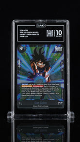 💙 Son Goku FB08-100 Dragon Ball Fusion World Saiyan’s Pride TAG GRADE 10!💨