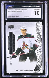 ‼️2022-23 Upper Deck Premier Rookies Dylan Guenther 069/399~SHOOT OFFER! POP 1💨