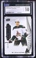 ‼️2022-23 Upper Deck Premier Rookies Dylan Guenther 069/399~SHOOT OFFER! POP 1💨