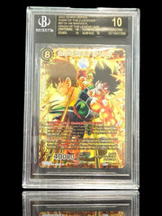 💎 2022 Dragon Ball BARDOCK GOD RARE~ Dawn of the Z Legends BGS BLACK LABEL‼️