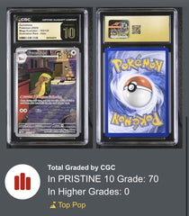 ‼️Gumshoos 153/132: Mega Evolution Holo GRADE 10 PRISTINE GOLD LABEL TOP POP!💨