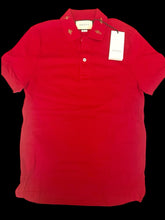🐝 NEW W/ TAGS GUCCI Red Polo Shirt Bee Embroidered Size Small~SHOOT OFFER!💨