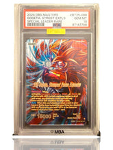 ‼️ DBS MASTERS GOGETA SPECIAL LEADER RARE #BT25-098 PSA 10 GOLD DIAMOND MBA 💎