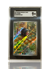 ‼️POKEMON Lechonk 209/197: Obsidian Flames GRADE 9! FAST SHIP~SHOOT OFFER!💨