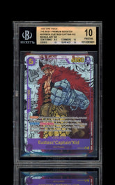 💎ONE PIECE~ Eustass"Captain"Kid Alternate Art OP05-074~GRADE 10 PRISTINE!💨