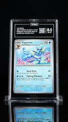 ‼️Vaporeon Master Ball HOLO #022: Prismatic Evolutions TAG GRADE 8.5 SHIPS FAST