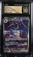 ‼️Hydreigon ex 169/086: White Flare Holo GRADE 10 PRISTINE GOLD LABEL TOP POP!💨