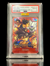 ๐จ DBS~ Fusion World Son Goku Manga FB05-031~PSA 10~PRISTINE GOLD DIAMOND MBA๐