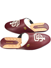 ‼️Gucci x SF Giants Leather Loafers Burgundy GUCCI SIZE 12~NEW $950! FAST SHIP💨