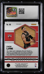 ‼️2020-21 Panini Mosaic - Zach LaVine #66 Genesis Mosaic Prizm POP 1💨 GRADE 9.5