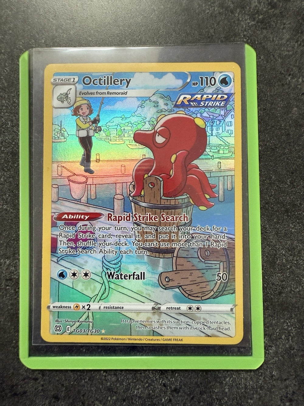 Octillery TG03/TG30 Swsh09: Brilliant Stars Trainer Gallery Holo