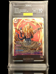 🚨 Dragon Ball Super Dual Evolution: Gogeta FB09-122~TAG 10 GOLD DIAMOND MBA! 💎