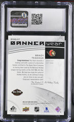 ‼️2022 UD SP Game Used~2022 Nhl All-Star Game Banner Year Relics Brady Tkachuk💨
