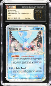 💎Articuno ex #114 FireRed & LeafGreen CRACKED ICE PRISTINE 10 GOLD LABEL POP 6