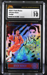 ‼️2020-21 Panini Illusions - Devin Booker #20 Trophy Starlight~GRADE 10~POP 1💨