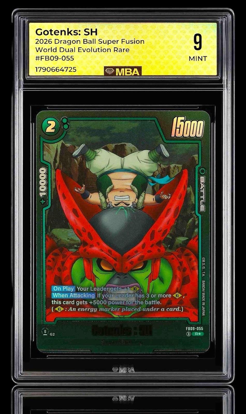 ‼️ DBS Fusion Dual Evolution Gotenks SH FB09-055 Alt Art~ MBA 9~ SHOOT OFFER!💨