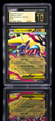 💎 Mega Manectric ex 050 Mega Evolution Holo GRADE 10 PRISTINE GOLD LABEL💨