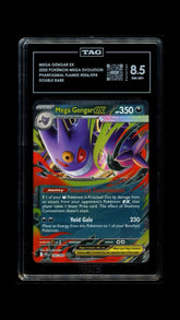 ‼️ Mega Gengar ex #056 Phantasmal Flames Holo TAG GRADE 8.5! SAME DAY SHIP💨