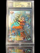 💎2024 DBS Fusion World Son Goku Wave 1 Top 16 Prize BGS 10 PRISTINE~FAST SHIP💨