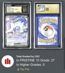 🌟Cetitan ex #210 Destined Rivals Holo GRADE 10 PRISTINE GOLD LABEL TOP POP!💨