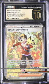 ‼️ Ethan's Adventure 236 Destined Rivals GRADE 10 PRISTINE GOLD LABEL TOP POP!💨