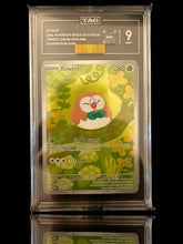 π¨ Rowlet #090~ Pokemon Perfect Order~ TAG GRADE 9~ GOLD DIAMOND MBA! π