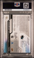 ‼️2021 UD PREMIER WILLIAM EKLUND HOR ACETATE ROOKIE AUTO PSA 6~SHOOT OFFER!💨