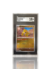 ‼️Sandshrew PokeBall 027/165: Pokemon 151 Holo Japanese GRADE 10~SHOOT OFFER!💨