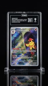 🔥 Armarouge #203 Scarlet & Violet Base Set TAG GRADE 9! FAST SHIP SHOOT OFFER💨
