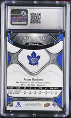 ‼️2022-23 UD Black Diamond Exquisite Collection Moments Auston Matthews POP 1!💨