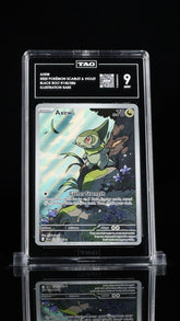 ‼️AXEW 2025 POKÉMON SCARLET & VIOLET BLACK BOLT #145/086 TAG GRADE 9!💨