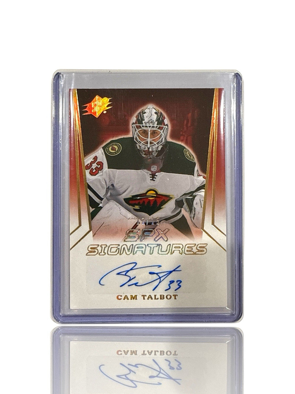 ‼️2021-22 SPx - Spx Signatures Cam Talbot #SPX-CT Gold 13/15 (AU)~SHOOT OFFER💨