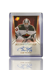 ‼️2021-22 SPx - Spx Signatures Cam Talbot #SPX-CT Gold 13/15 (AU)~SHOOT OFFER💨