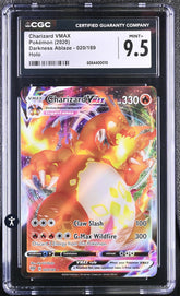 ‼️Charizard VMAX 020/189 Swsh03: Darkness Ablaze Holo GRADE 9.5! SHIPS FAST💨