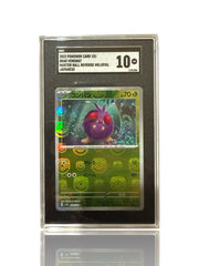 ‼️Venonat Master Ball Reverse Holo 048/165 Japanese Pokemon 151 GRADE 10!💨