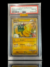 💎 Pikachu French World Collection Holo PSA 10 MBA PRISTINE GOLD DIAMOND!💨