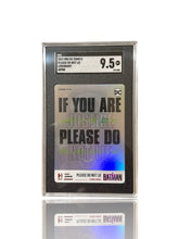 ‼️DC COMICS BATMAN PLEASE DO NOT LIE CARD GRADE 9.5! FAST SHIP~SHOOT OFFER!💨
