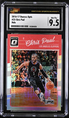 ‼️2016-17 Donruss Optic #25 Chris Paul Holo GRADE 9.5 ~ POP 1 ~ SHOOT OFFER💨