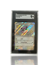 ‼️Pokemon Jigglypuff 198/091: Paldean Fates Holo GRADE 9! FAST SHIP~SHOOT OFFER!